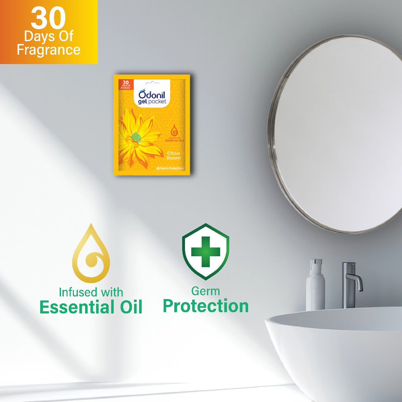 Odonil Gel Citrus Bloom 10gm