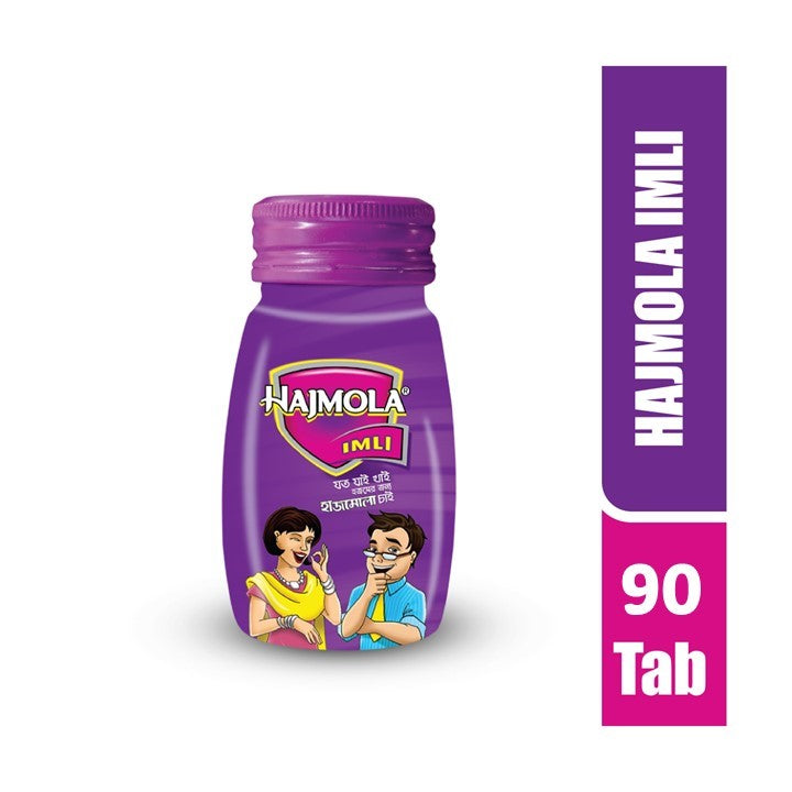 Dabur Hajmola Tasty Digestive Imli Flavour 90Tablets
