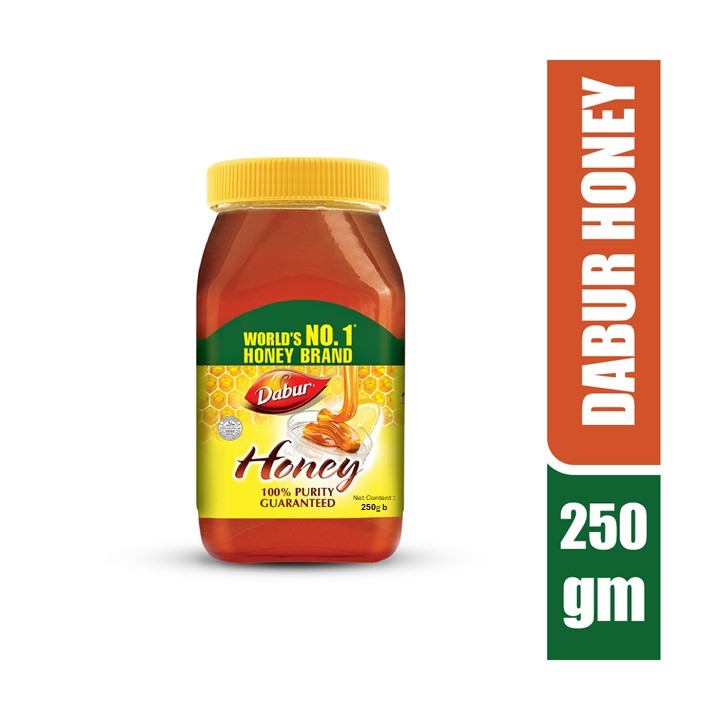 Dabur Honey: 100% Pure Honey with No Sugar Adulteration 250g