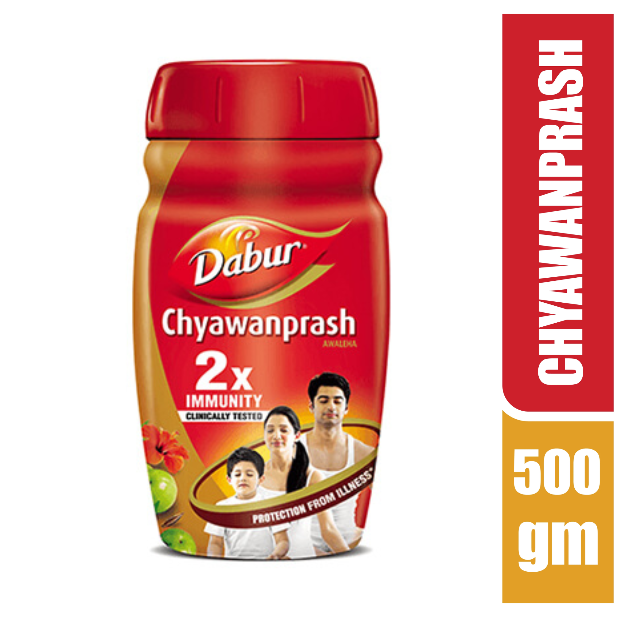 Dabur Chyawanprash 2X Immunity Action Health Supplement 500g