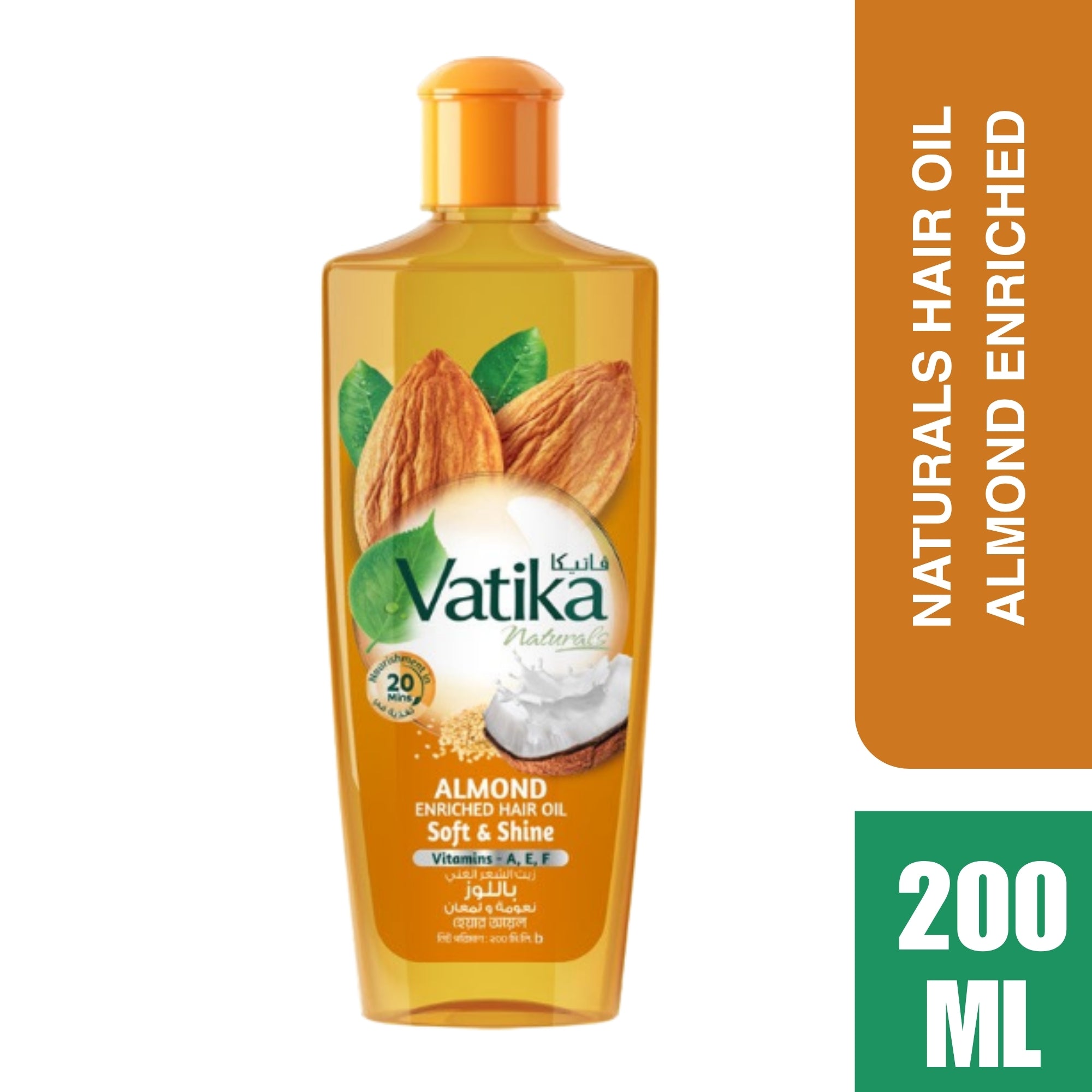 Vatika Naturals Almond Enriched Hair Oil 200ml