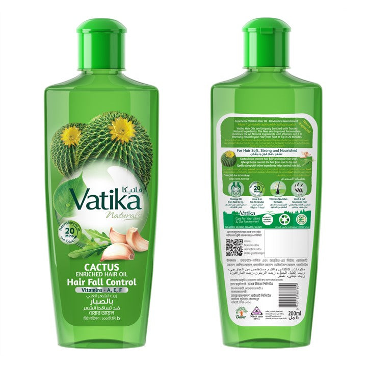 Vatika Naturals Cactus Enriched Hair Oil