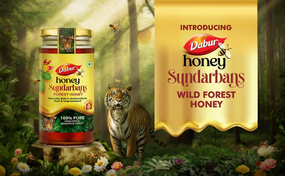 Dabur Sundarbans Wild Forest Honey 500g - Dabur Shop BD