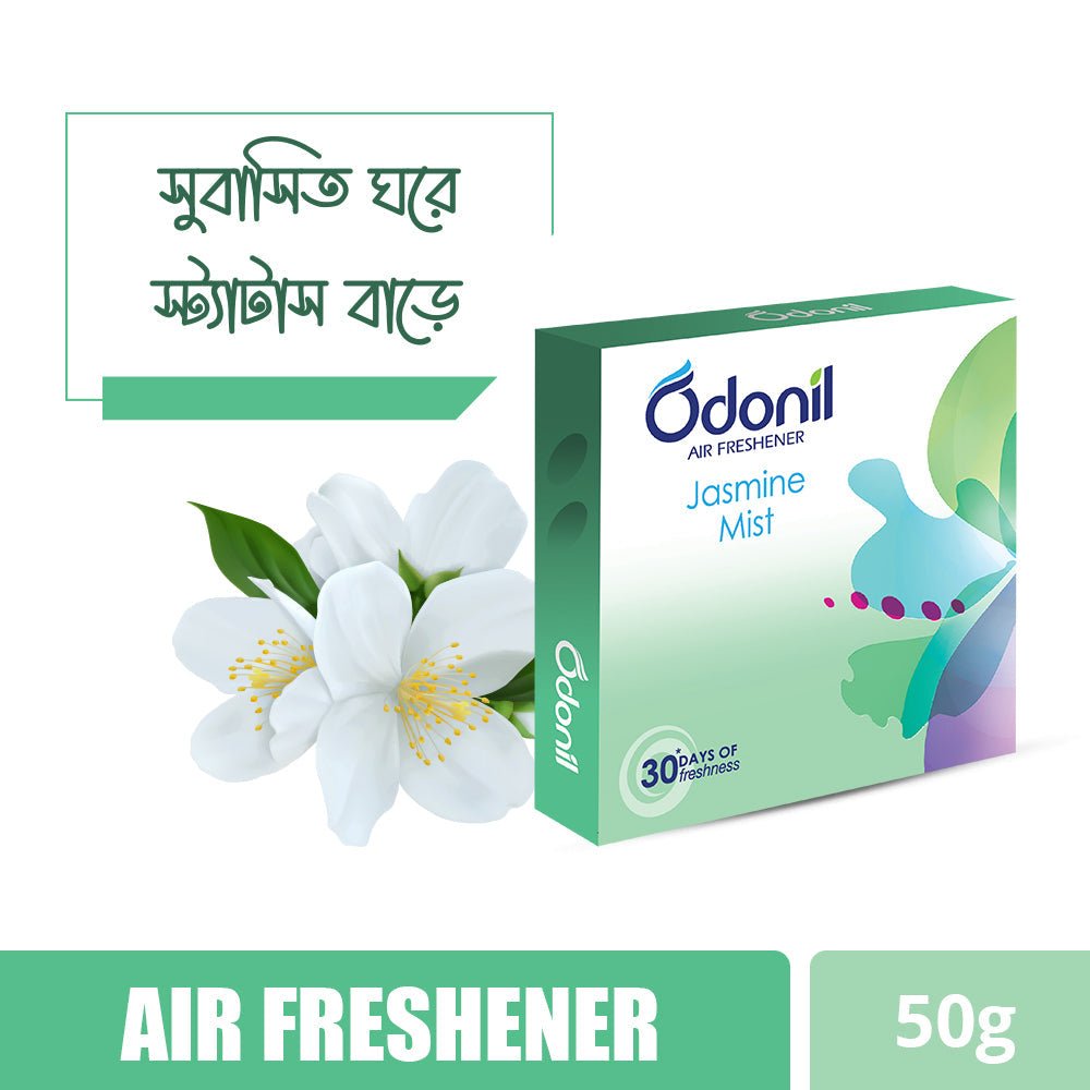Odonil Air Freshener Block Jasmine Mist 75gm - Dabur Shop BD
