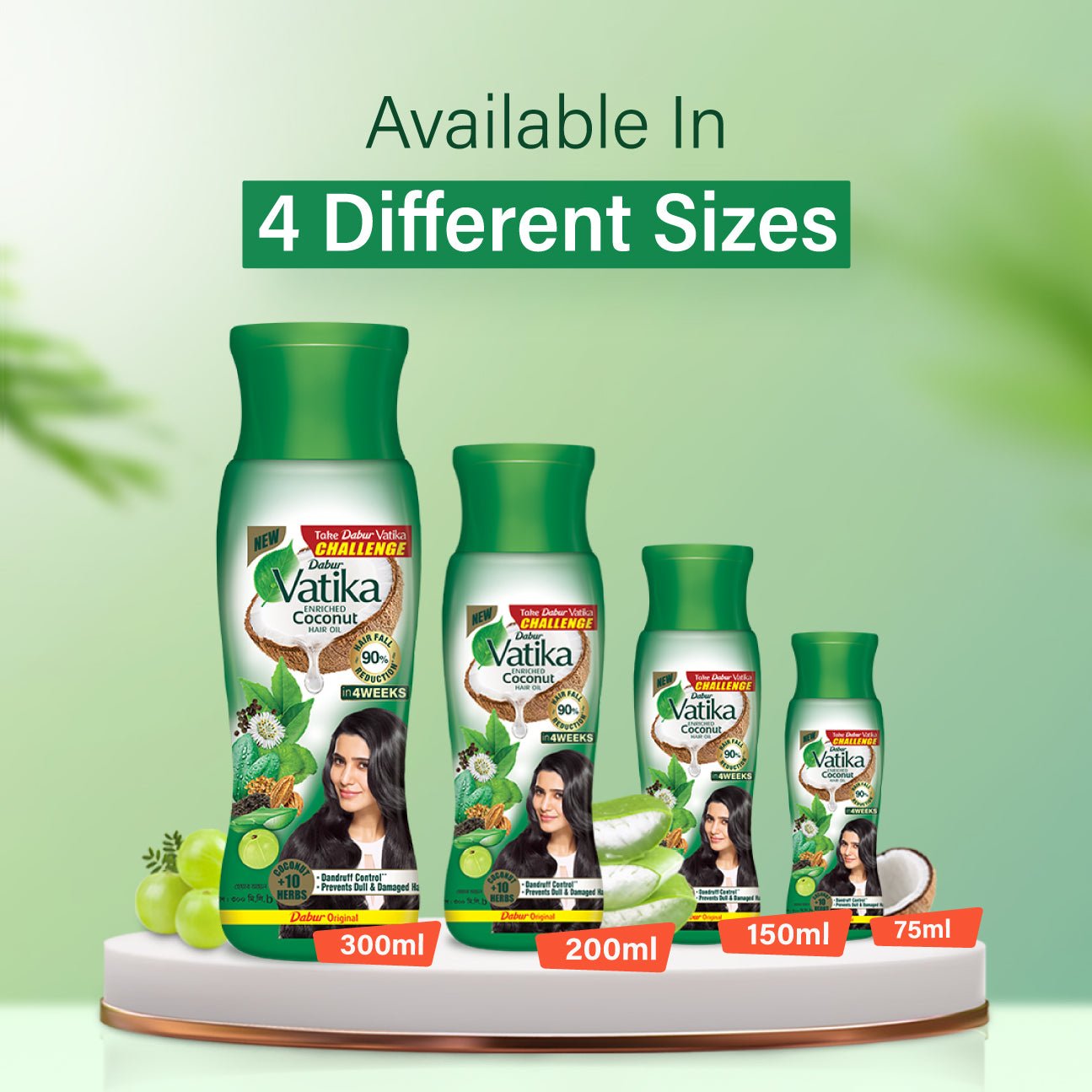 Dabur Vatika Hair Oil 300ml - Dabur Shop BD