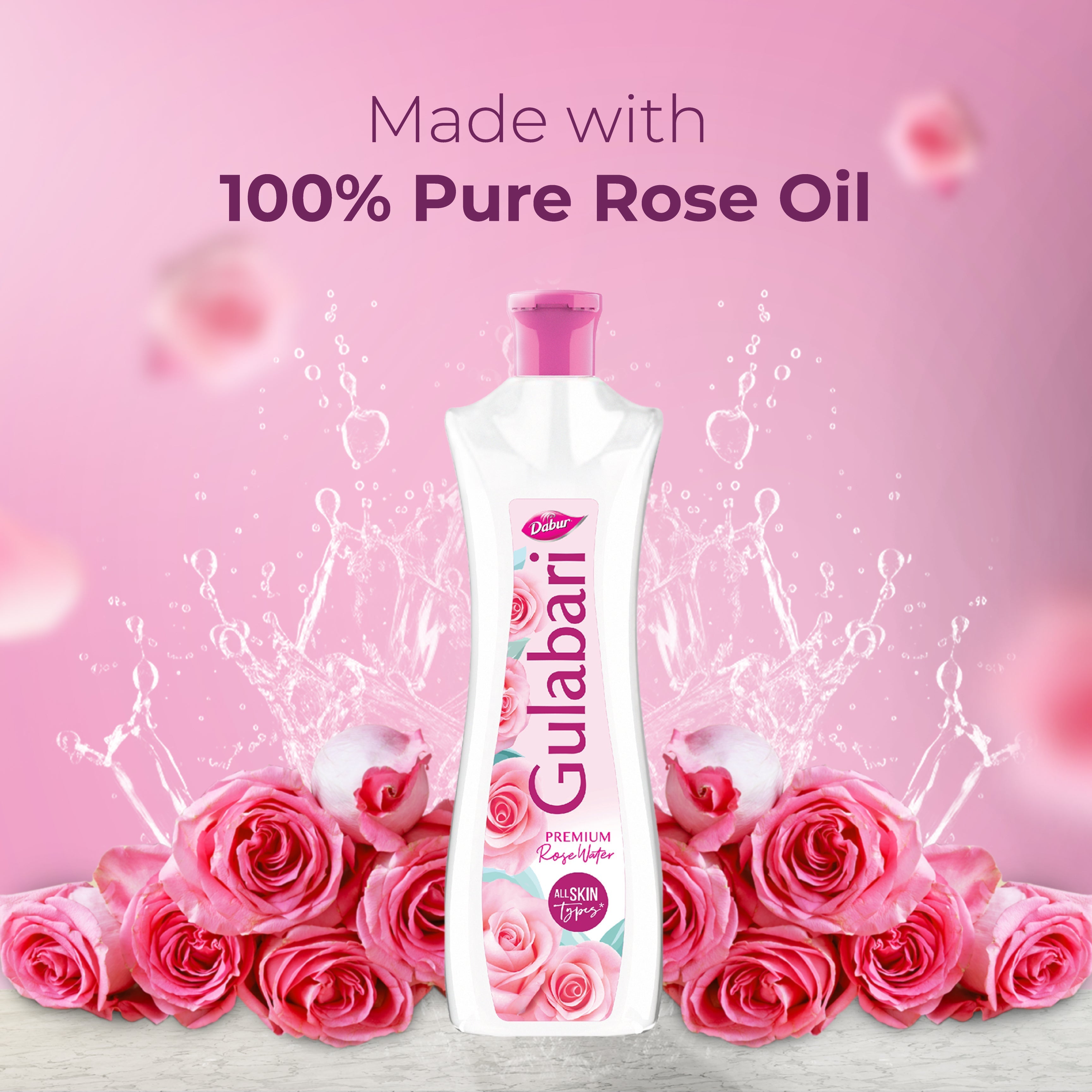 Dabur Gulabari Rose Water 120ml - Dabur Shop BD