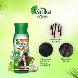 Dabur Vatika Hair Oil 300ml - Dabur Shop BD