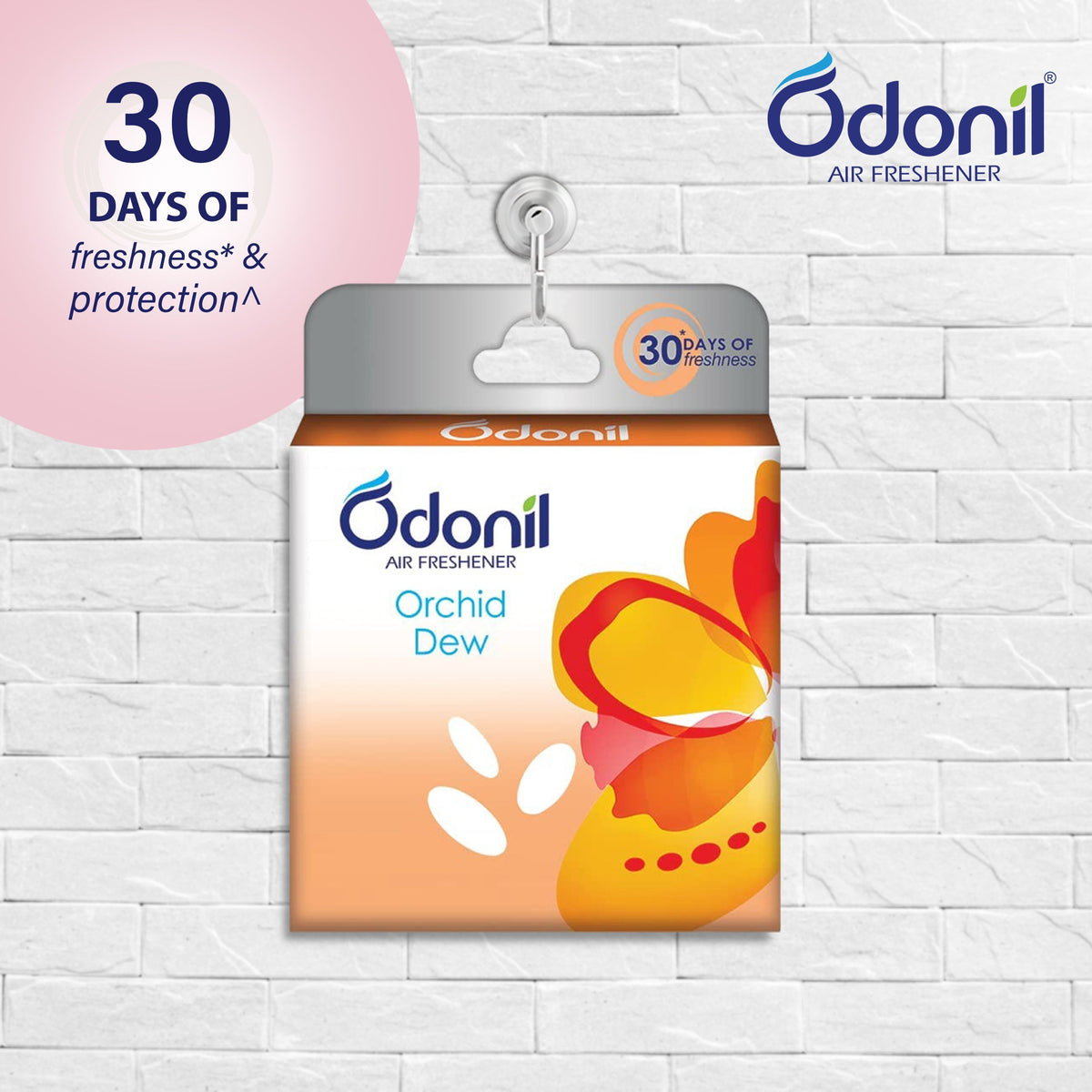 Odonil Block Orchid Dew 48g - Dabur Shop BD